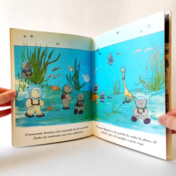 Babar en la fiesta de Villaceleste. Laurent de Brunhoff, książka po hiszpańsku dla dzieci