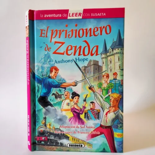 El prisionero de Zenda. Julio Verne. Susaeta, książka po hiszpańsku, tania księgarnia hiszpańska