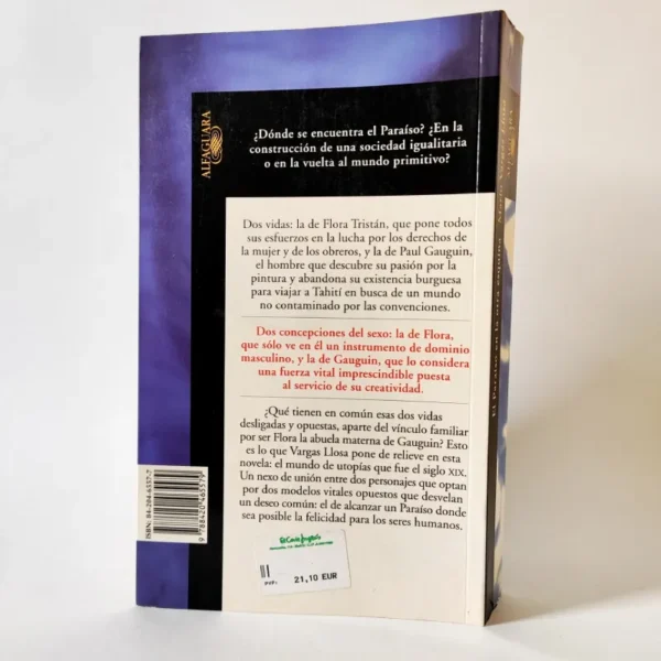 El Paraíso en la otra esquina. Mario Vargas Llosa, książka po hiszpańsku