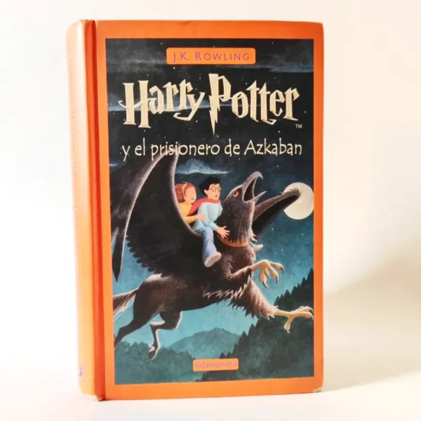 Harry Potter y el prisionero de Azkaban. J.K. Rowling, książka po hiszpańsku, tania księgarnia hiszpańska