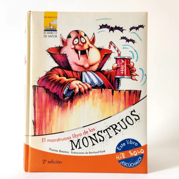 El monstruoso libro de los monstruos, książka po hiszpańsku