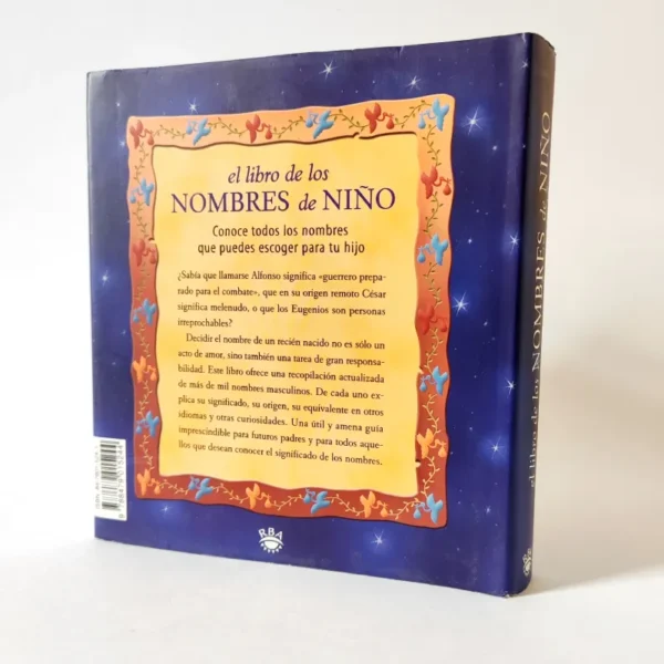 El libro de los nombres de niños. Josep M. Albaigès. RBA, książka po hiszpańsku
