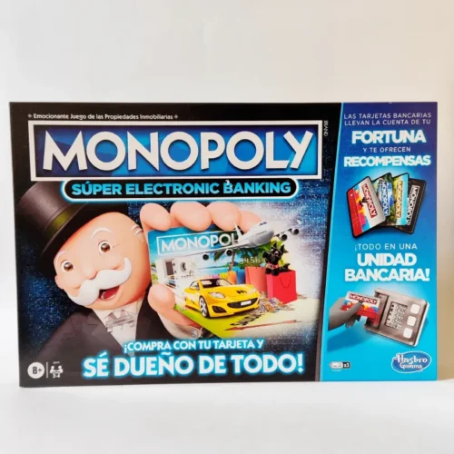 Monopoly Super Electronic Banking, gra planszowa po hiszpańsku