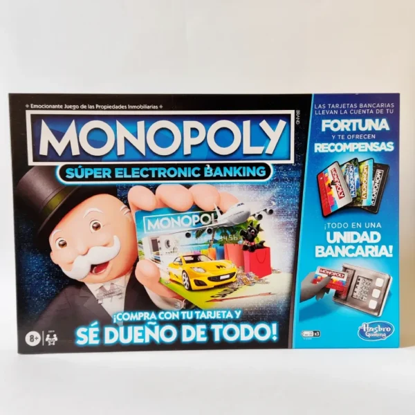 Monopoly Super Electronic Banking, gra planszowa po hiszpańsku