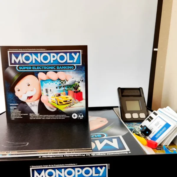 Monopoly Super Electronic Banking, gra planszowa po hiszpańsku