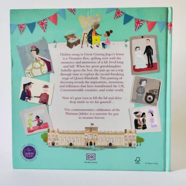 Queen Elizabeth: A Platinum Jubilee Celebration, książka po angielsku dla dzieci