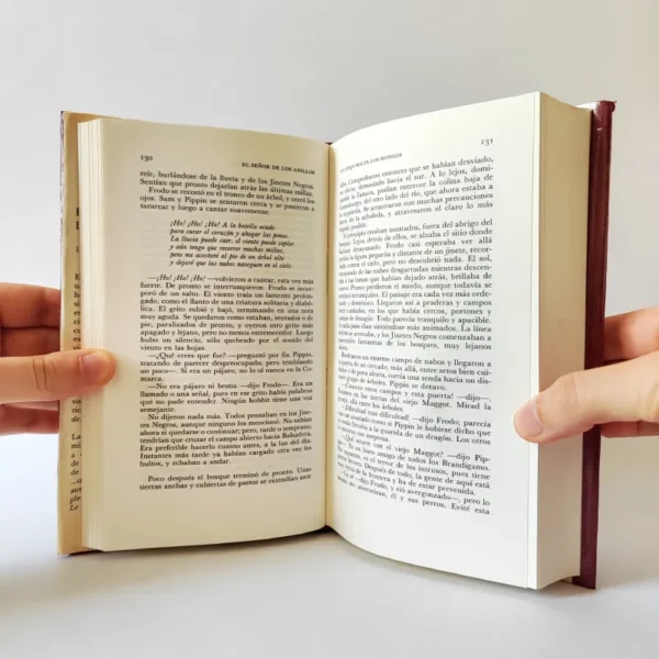 El Señor de los Anillos: la Comunidad del Anillo. J. R. R. Tolkien, książka po hiszpańsku