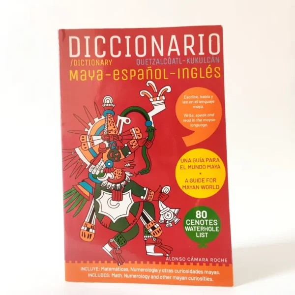 Diccionario maya-español-inglés. Alonso Cámara Roche, książka po hiszpańsku