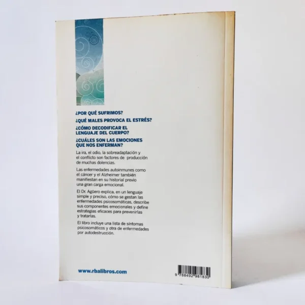 Las emociones que nos enferman. Arturo Eduardo Agüero, książka po hiszpańsku