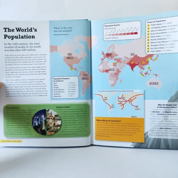 Lonely Planet Kids. Amazing World Atlas. Bringing the World to life, książka po angielsku dla dzieci