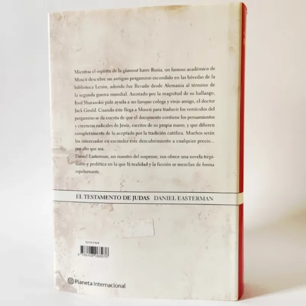 El testamento de Judas. Daniel Easterman, książka po hiszpańsku
