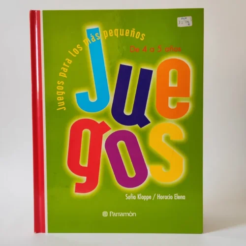 Juegos para los más pequeños de 4 a 5 años. Parramón, książka po hiszpańsku dla dzieci Juegos para los más pequeños de 4 a 5 años. Parramón, książka po hiszpańsku dla dzieci