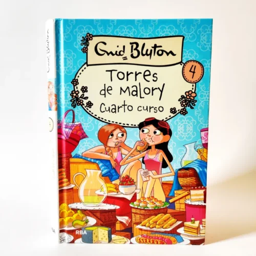 Torres de Malory- cuarto curso. Enid Blyton. RBA, książka po hiszpańsku