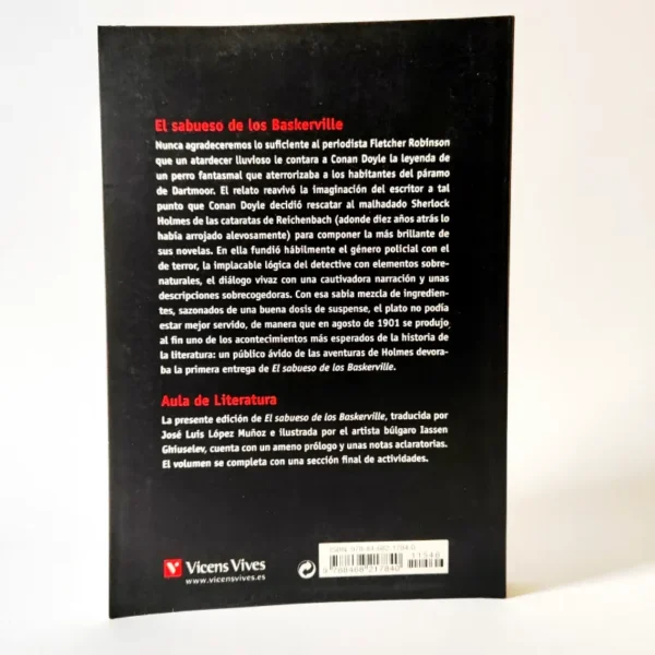 El sabueso de los Baskerville. Arthur Conan Doyle. Vicens Vives
