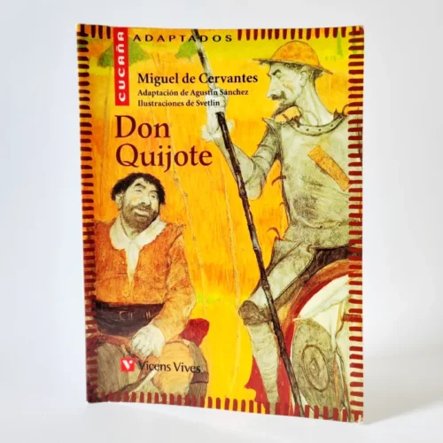 Don Quijote. Miguel de Cervantes. Vicens Vives (Colección Cucaña), książka po hiszpańsku, tania księgarnia hiszpańska
