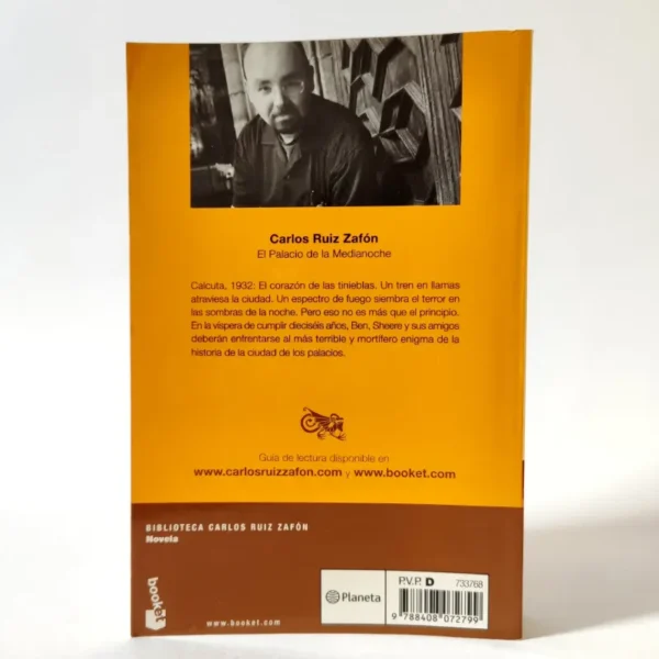 El palacio de la medianoche. Carlos Ruiz Zafón, książka po hiszpańsku, tania księgarnia hiszpańska