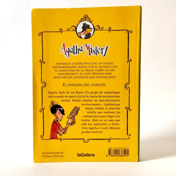 Agatha Mistery. El enigma del faraón. Steve Stevenson, książka po hiszpańsku
