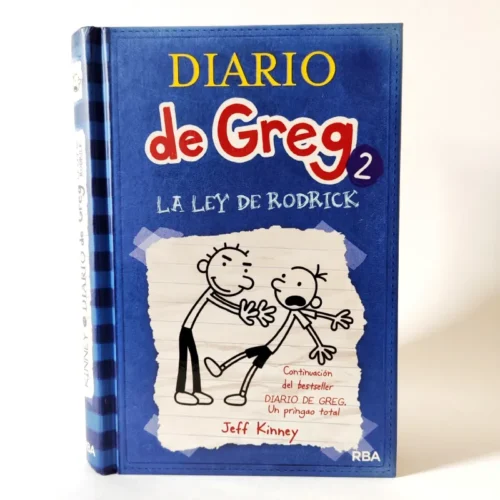 Diario de Greg 2. La ley de Rodrick. Jeff Kinney, książka po hiszpańsku dla młodzieży