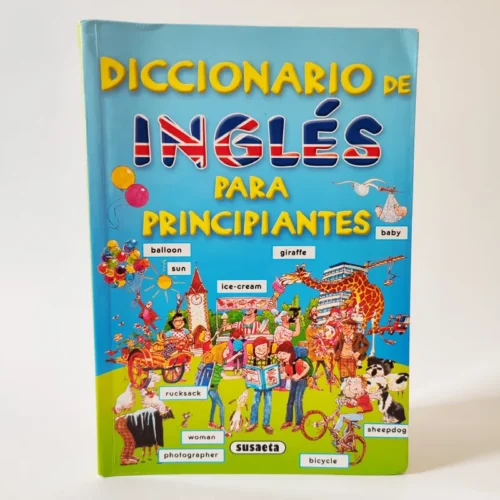 Diccionario de inglés para principiantes. Susaeta, książka dla dzieci