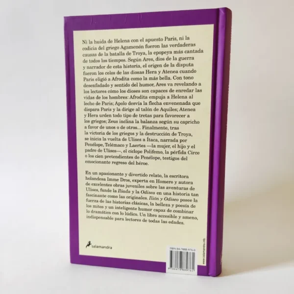 Ilión y Odiseo. Imme Dros, książka po hiszpańsku
