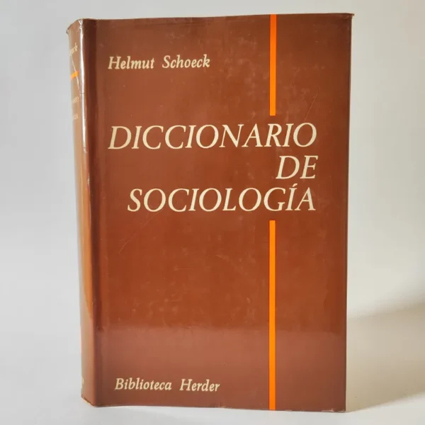 Diccionario de Sociología. Helmut Schoeck, książka po hiszpańsku