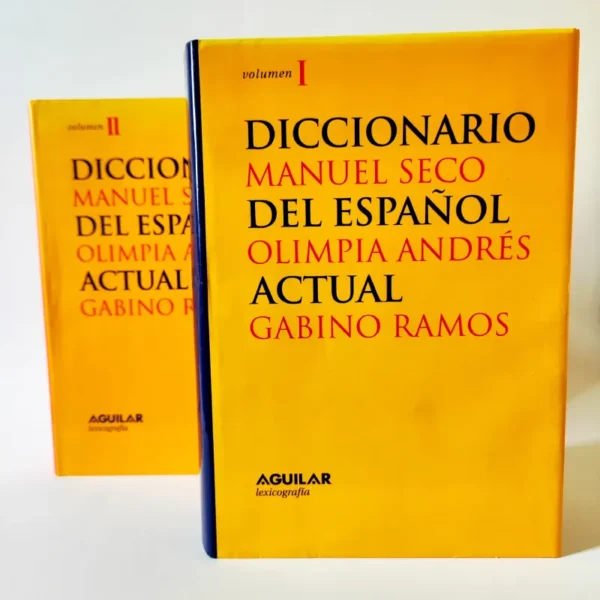Diccionario del Español actual, Manuel Seco, książka po hiszpańsku, słownik