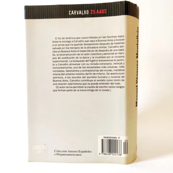 Quinteto de Buenos Aires. Manuel Vázquez Montalbán, książka po hiszpańsku