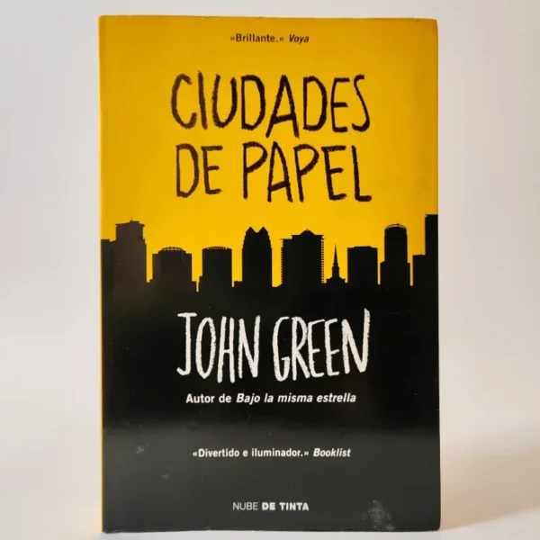 Ciudades de papel. John Green, książka po hiszpańsku