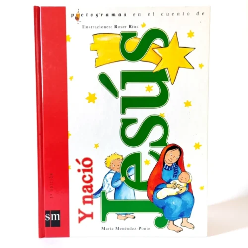 Y nació Jesús. SM, książka po hiszpańsku dla dzieci, święta