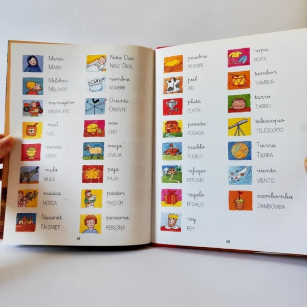 Y nació Jesús. SM, książka po hiszpańsku dla dzieci, święta