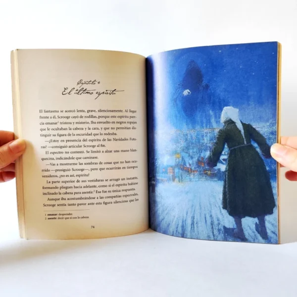 Cuento de Navidad. Charles Dickens. (Colección cucaña) VicensVives, Nochebuena de Fantasmas