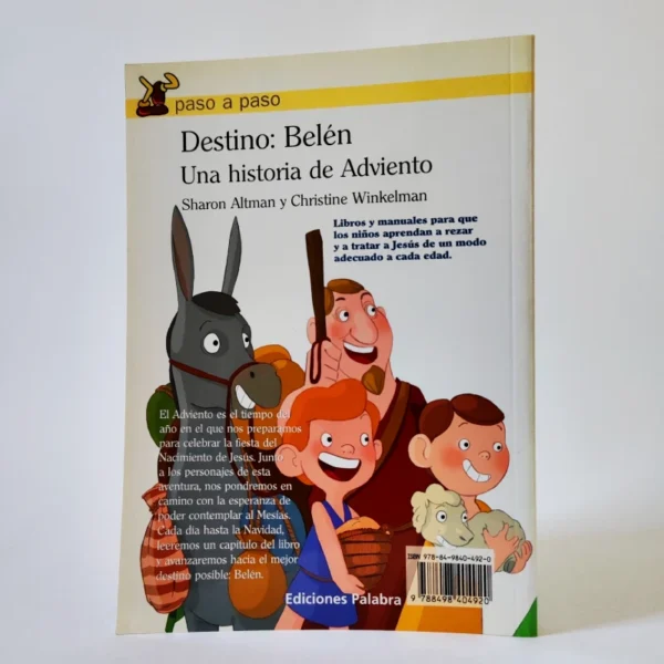 Destino: Belén: Una historia de Adviento,książka po hiszpańsku dla dzieci, święta