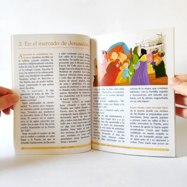 Destino: Belén: Una historia de Adviento,książka po hiszpańsku dla dzieci, święta