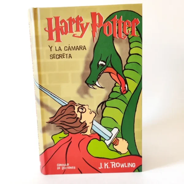 Harry Potter y la cámara secreta. J.K. Rowling, książka po hiszpańsku, tania księgarnia hiszpańska