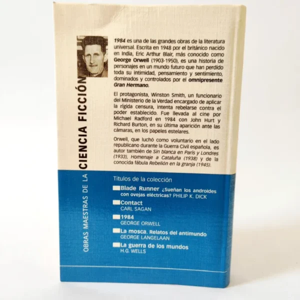 1984. George Orwell, książka po hiszpańsku, tania księgarnia hiszpańska