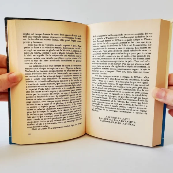1984. George Orwell, książka po hiszpańsku, tania księgarnia hiszpańska