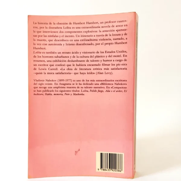Lolita. Vladimir Nabokov, książka po hiszpańsku