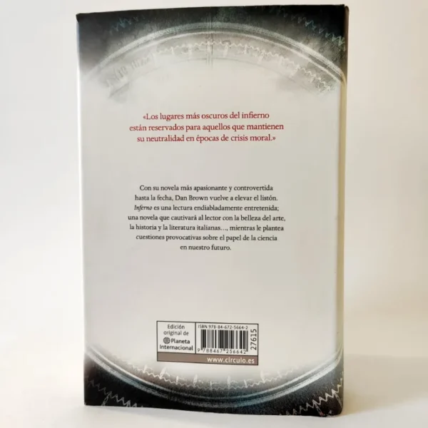 Inferno. Dan Brown, książka po hiszpańsku