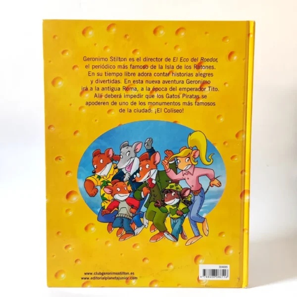 La estafa del Coliseo. Geronimo Stilton. Cómic