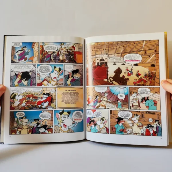 La estafa del Coliseo. Geronimo Stilton. Cómic