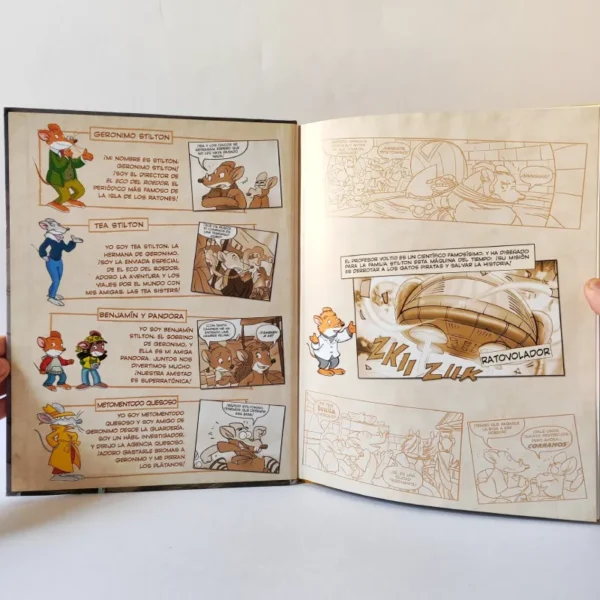 La estafa del Coliseo. Geronimo Stilton. Cómic