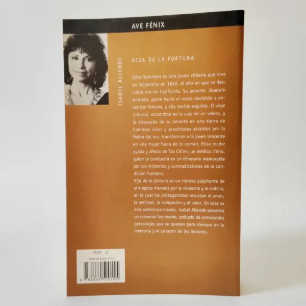 Hija de la fortuna. Isabel Allende, książka po hiszpańsku