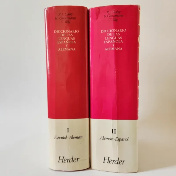 Diccionario de las lenguas española y alemana: Tomo I y II. Herder