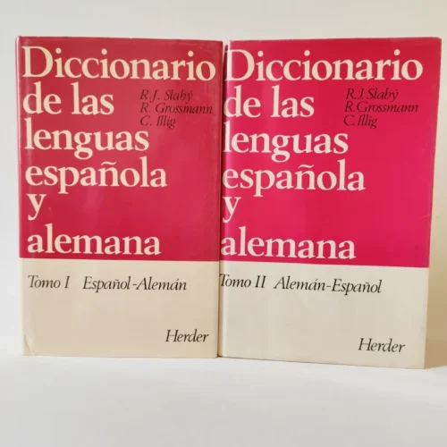 Diccionario de las lenguas española y alemana: Tomo I y II. Herder
