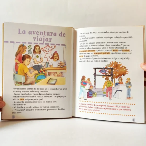 Ventana azul: Transportes y comunicaciones. Enciclopedia Preescolar