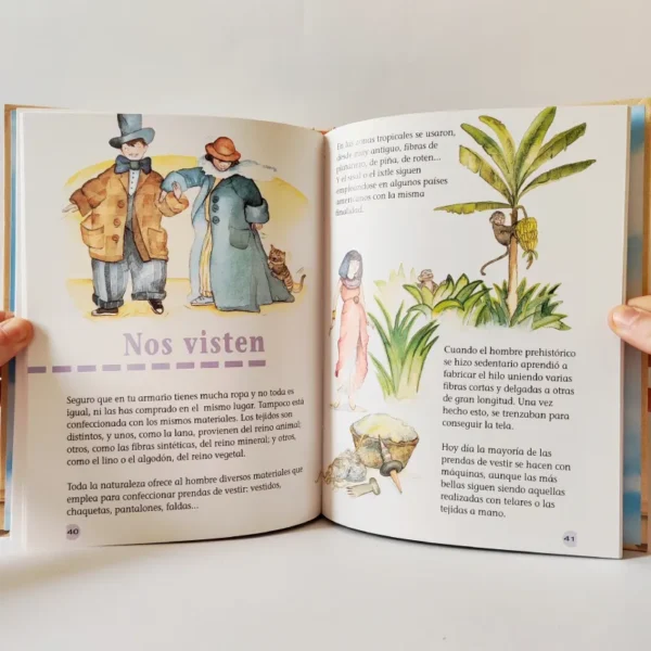 Ventana azul: El mundo de las plantas. Enciclopedia Preescolar