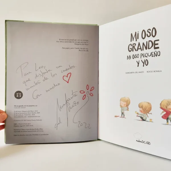 Mi Oso Grande, Mi Oso Pequeño Y Yo. Margarita del Mazo