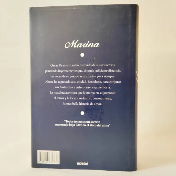 Marina. Carlos Ruiz Zafón, książka po hiszpańsku