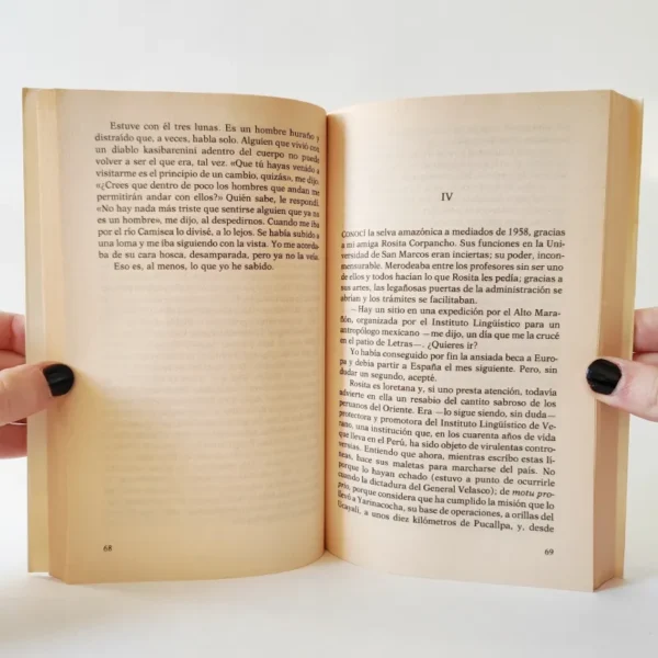 El hablador. Mario Vargas Llosa