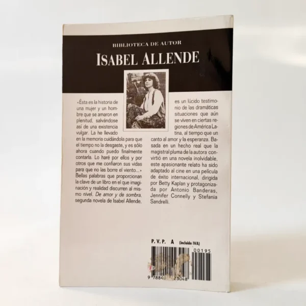 De amor y de sombra. Isabel Allende (P&J), książka po hiszpańsku